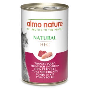 Almo Nature HFC 12 x 140 g -  Tuňák & kuře