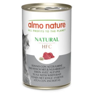 Almo Nature HFC 12 x 140 g - Tuňák s mladými sardinkami