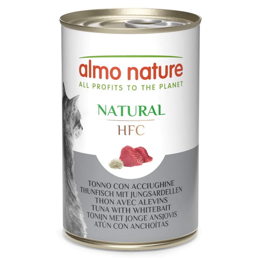 Almo Nature HFC 12 x 140 g - Tuňák s mladými sardinkami