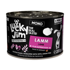 Lucky Jim MINI Mono 6 x 200 g - jehněčí