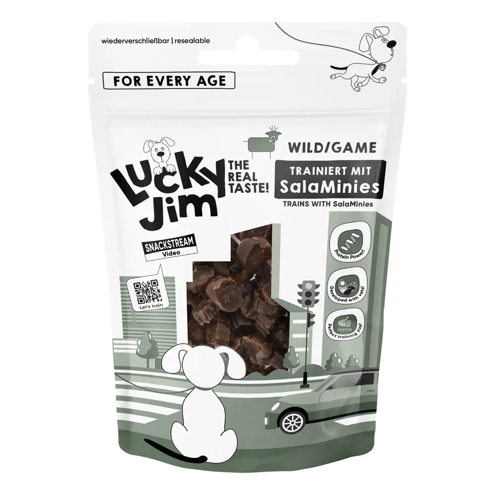 Lucky Jim Salamini - 70g zvěřiny