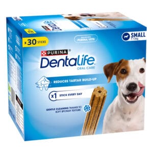 Dentalife Small pamlsky pro malé psy - 30 tyčinek (10 x 49 g)