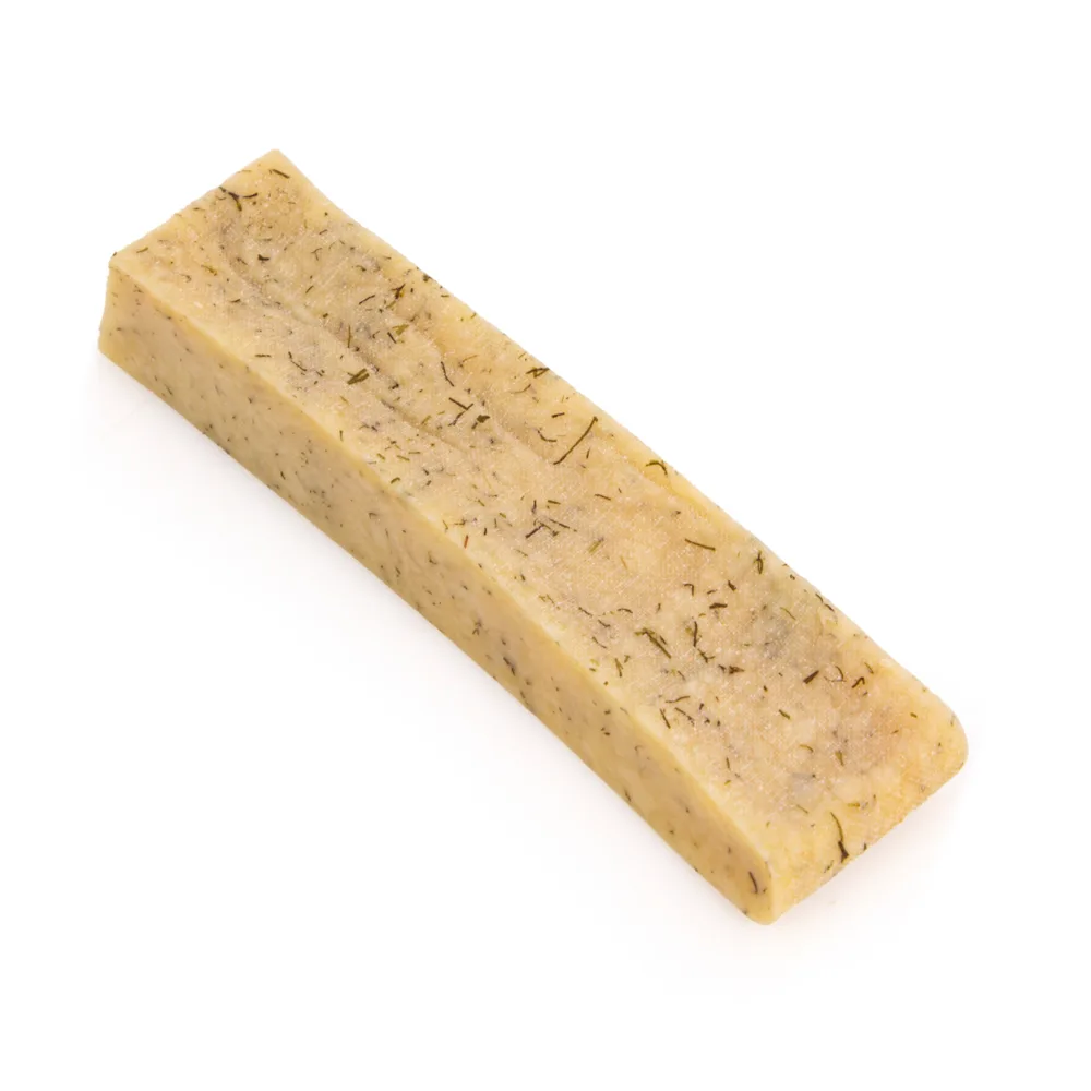 Larsson Farm Zigy žvýkací sýr s koprem - výhodné balení: 6 x vel. S (ca. 9 - 11 cm / 30 - 50 g)