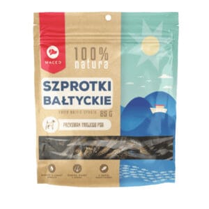 Maced snacky + 3 x více zooBodů - přírodní šproty baltské - 85 g